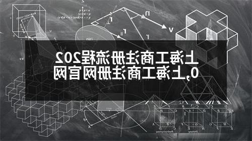 上海工商注册流程2020,上海工商注册网官网