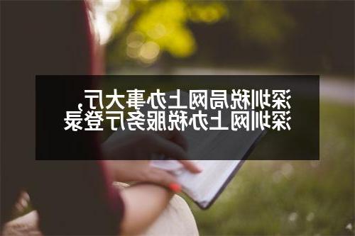 深圳税局网上办事大厅,深圳网上办税服务厅登录